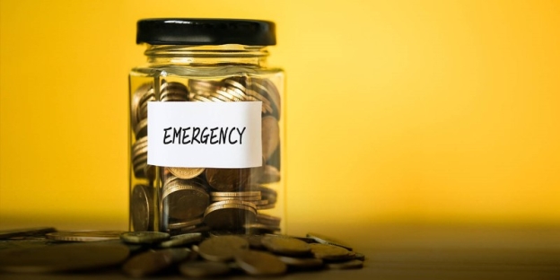 A jar of coins with a label AI-generated content may be incorrect.