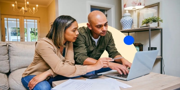 A person and person looking at a computer AI-generated content may be incorrect.